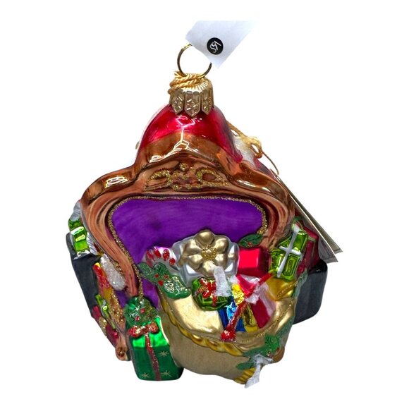 Kurt S. Adler Polonaise Santa Reading Christmas List 2000 Ornament Komozja NEW - Picture 7 of 7